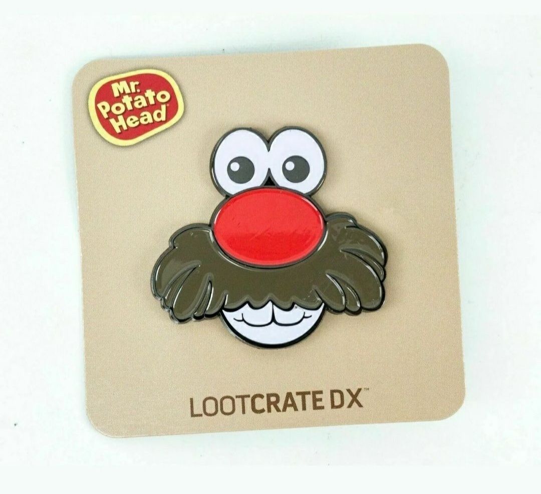 Значок пин Loot crate Каратэ-пацан мистер картофельная бошка