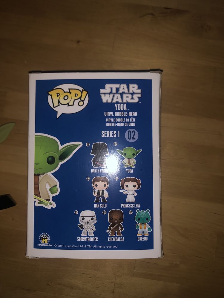 Funko pop yoda star wars