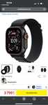 Apple Watch Ultra 3 GPS + Cellular 49mm koperta tytanowa (czarny)