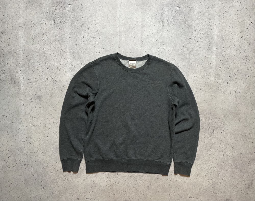 Мужская Серая Кофта Свитшот New Balance Оригинал M-L