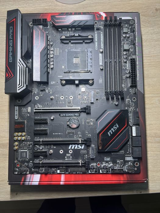 Płyta głowna msi x470 gaming pro am4