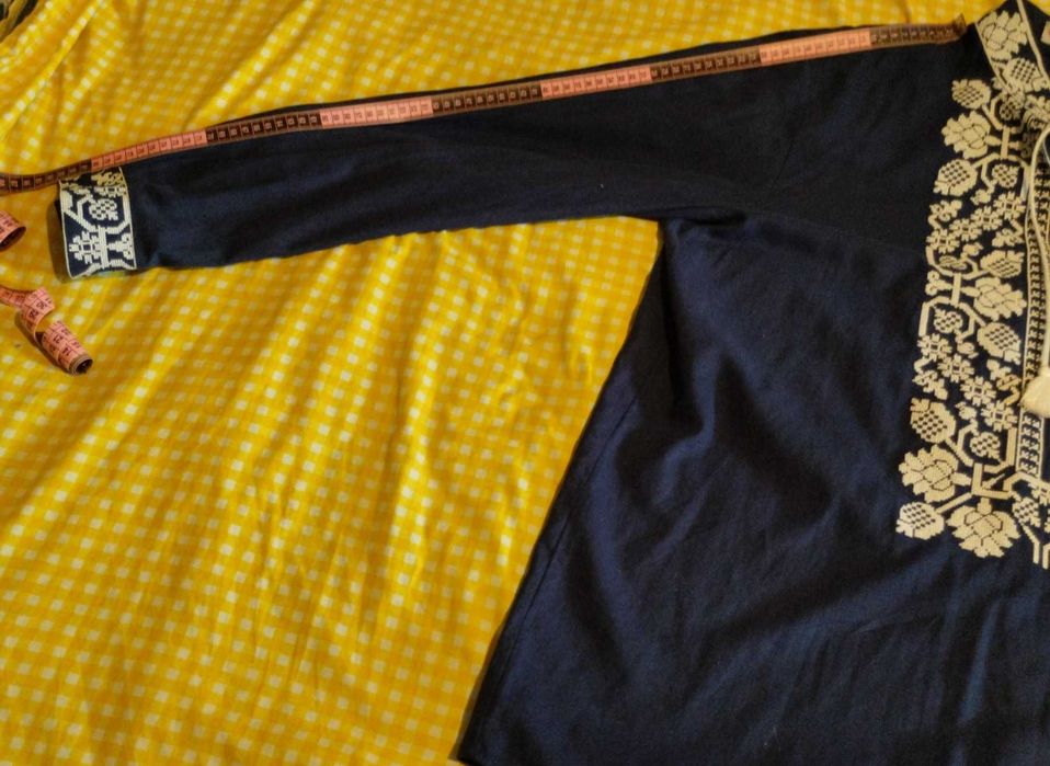 Синя вишиванка. XXL розмір