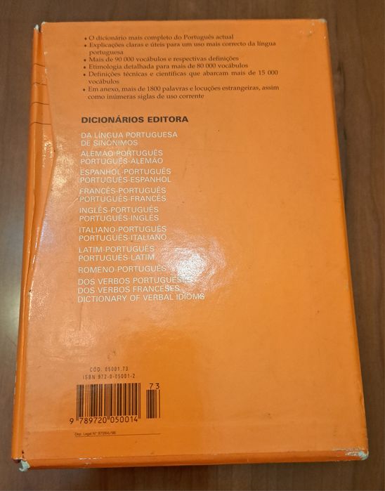 Dicionário da língua Portuguesa  7. Edição-Porto Editora
