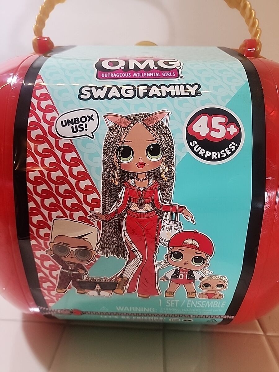 Чемодан Lol omg swag family рідкісний набір