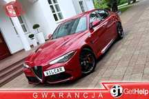 Alfa Romeo Giulia QUADRIFOGLIO 2.9 V6 BI-TURBO 510KM LIFT topowa odmiana SUPER stan