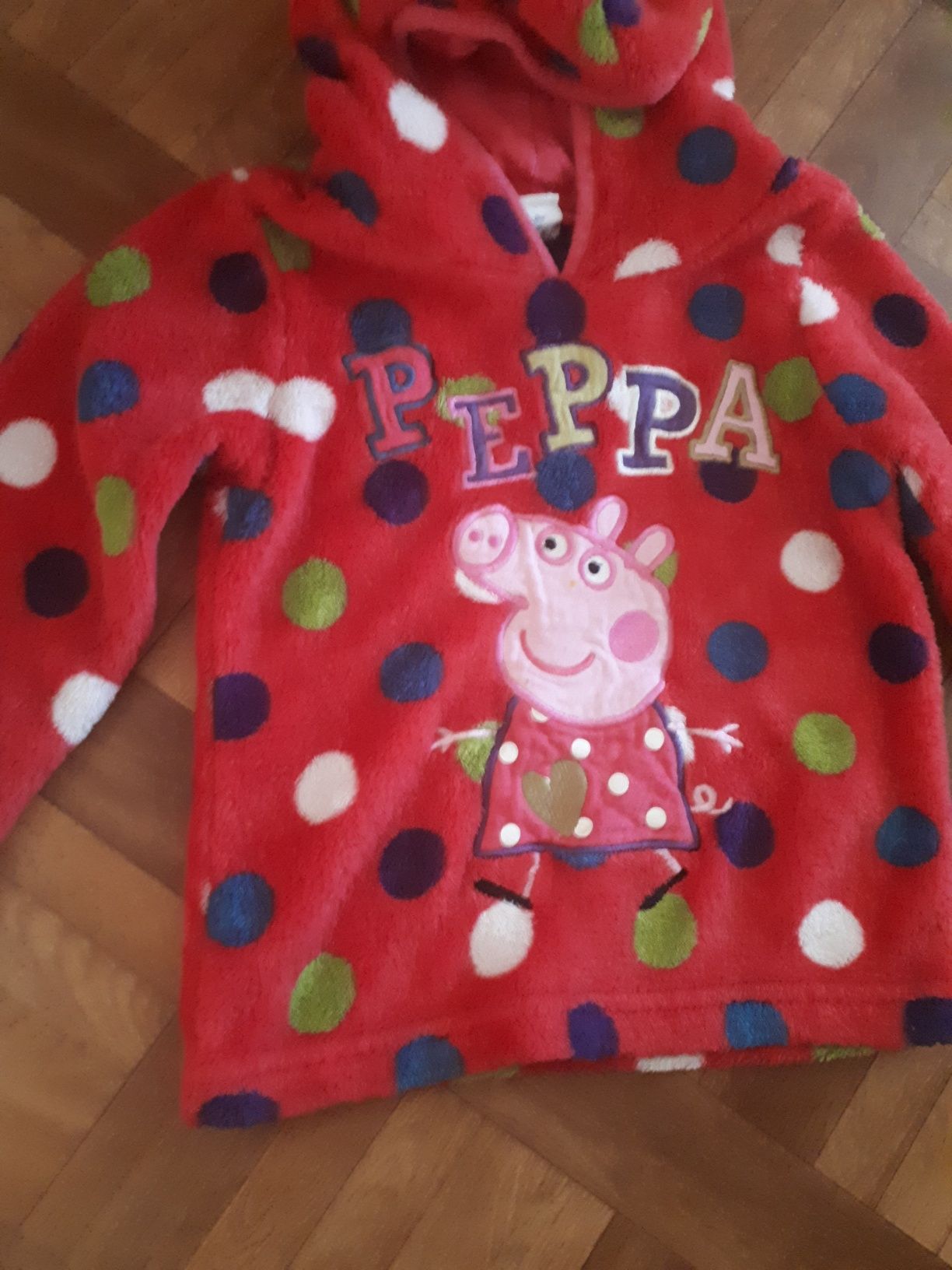 Ciepła bluza Świnka Peppa George rozmiar 92/98