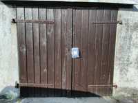 Drzwi garażowe drewniane, wrota 199x187