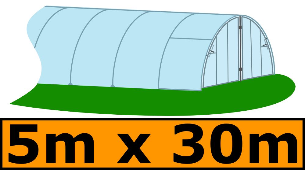 Tunel Foliowy Ogrodniczy Tunele Foliowe Ogrodnicze 5m x 30m