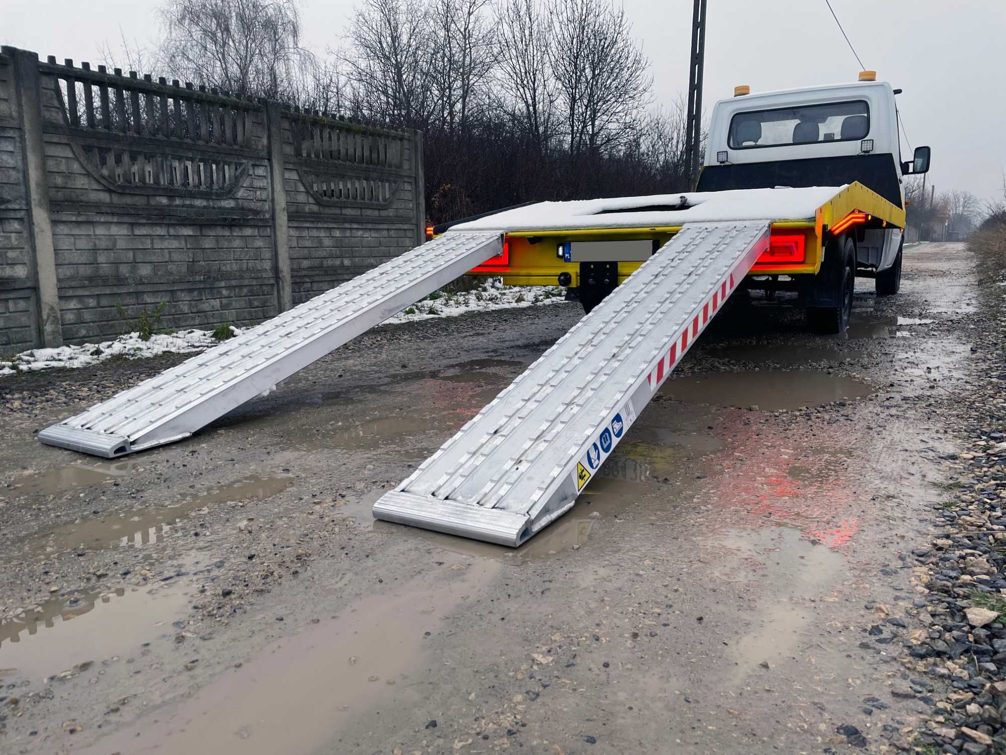 *18.0T *2.5m / Najazdy Aluminiowe / Maszyny - HAK / C.TÜV / F.VAT