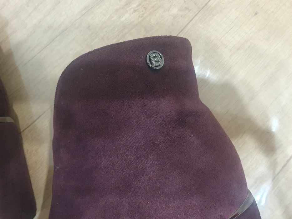 Ботінки замшеві 36