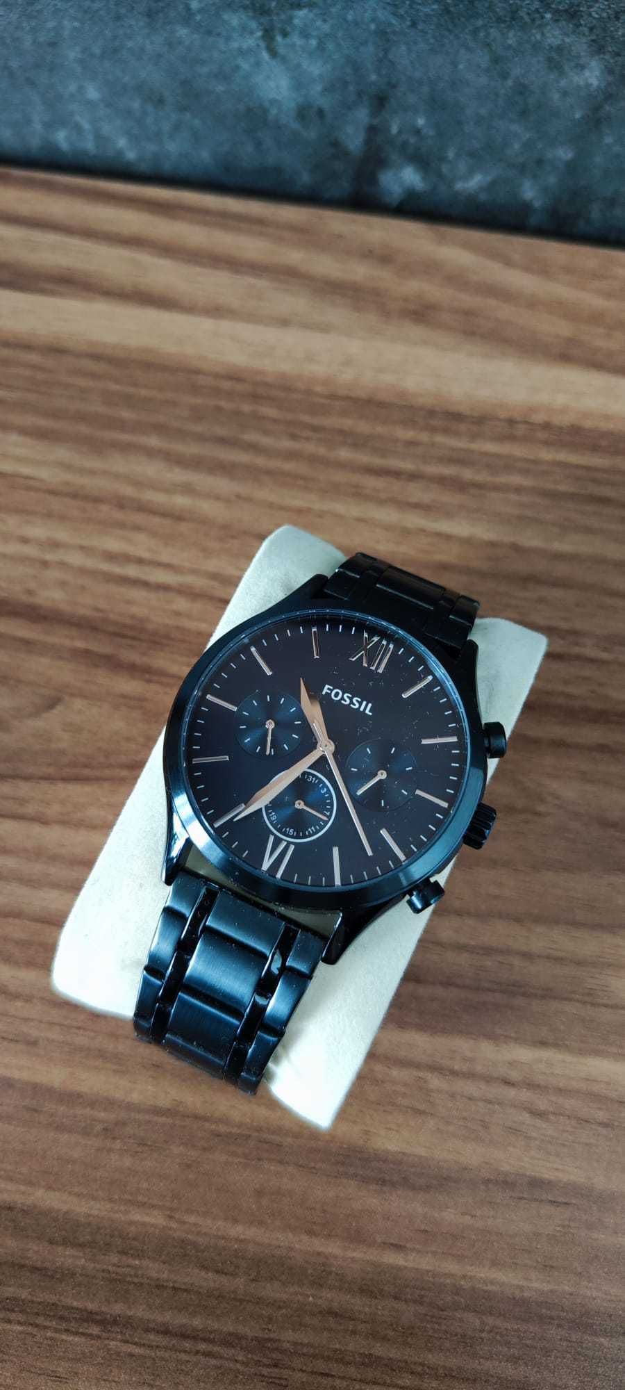 Fossil BQ2403 męski zegarek w jak nowy bransoleta elegancki