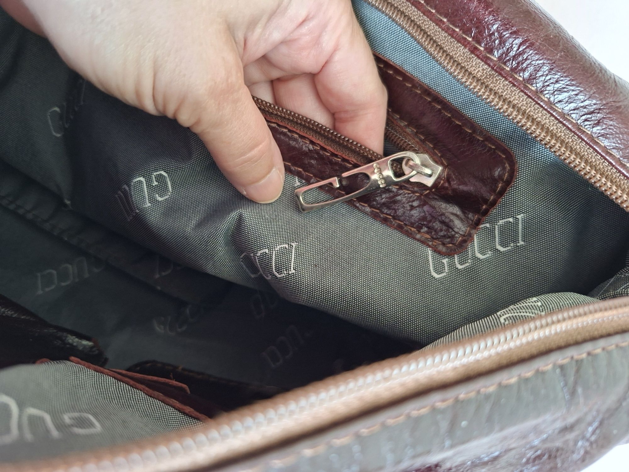 Torebka skórzana Gucci