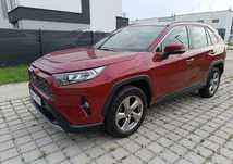 Toyota RAV4 4x4, TOKYO RED, Salon Polska, 1 właściciel, ASO, Vat23%/89 349zł netto