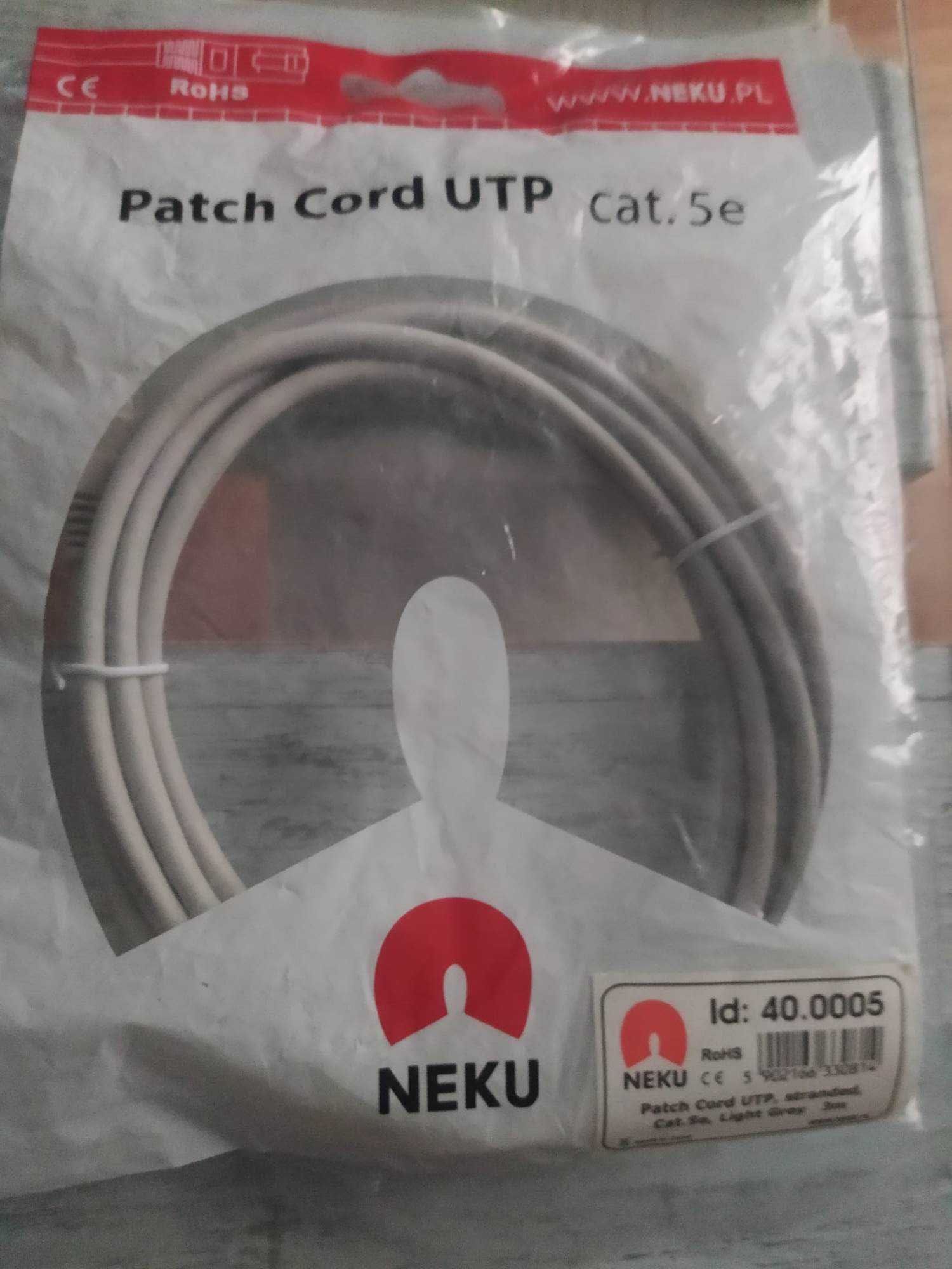 Kabel sieciowy (patchcord) długość 3 metry