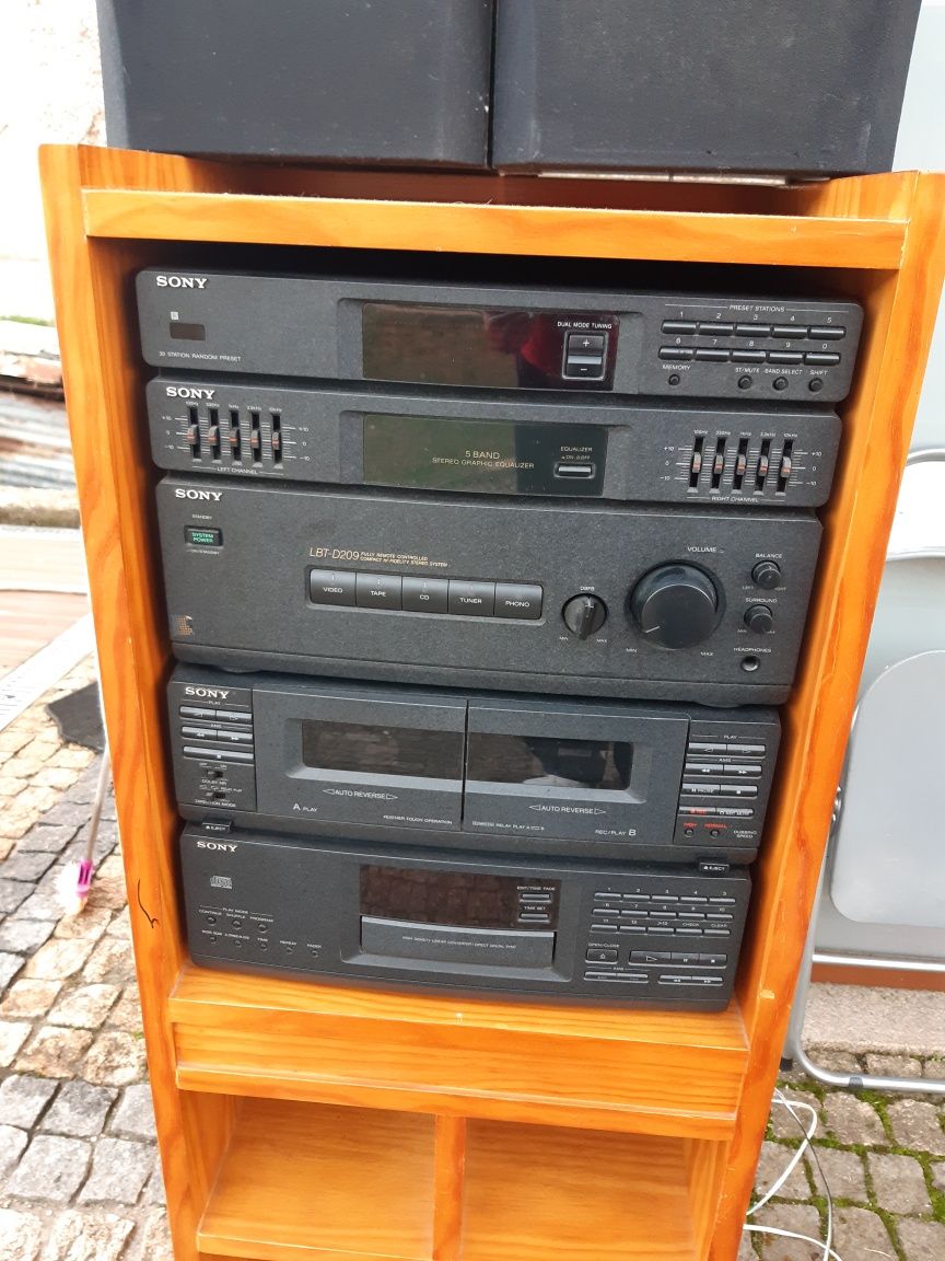 Aparelhagem de som Sony