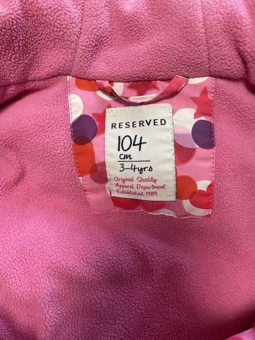 Kurtka zimowa Reserved rozmiar 104