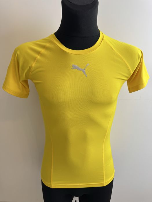 T-shirt Puma żółty