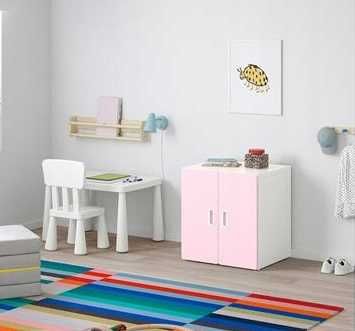 Szafka Ikea Stuva Fritids różowa