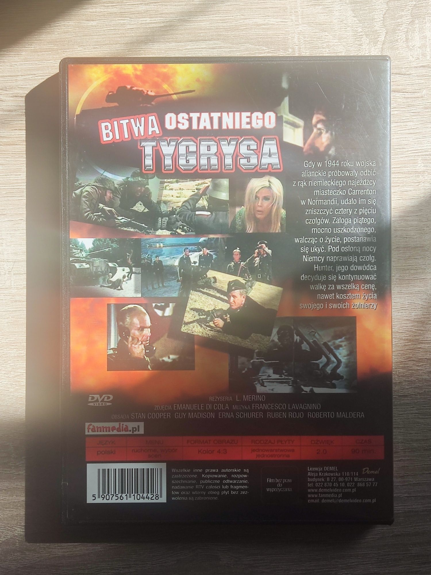 Bitwa ostatniego Tygrysa [DVD]