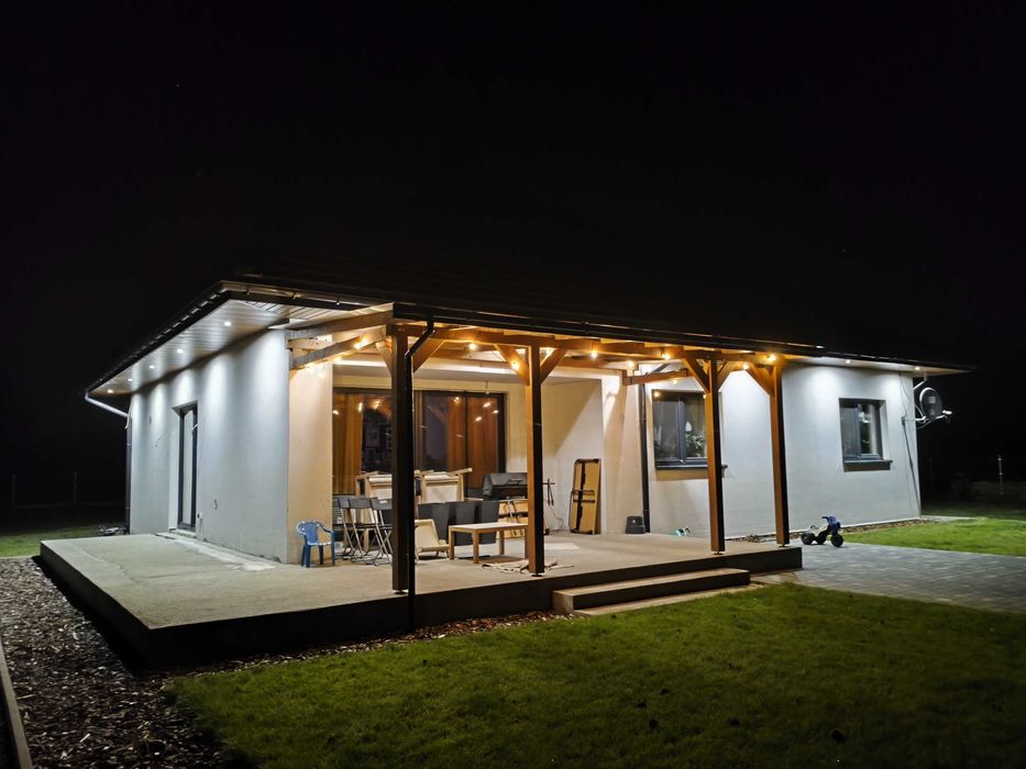 Tarasy PERGOLE zadaszenia, domki narzędziowe, architektura ogrodowa.