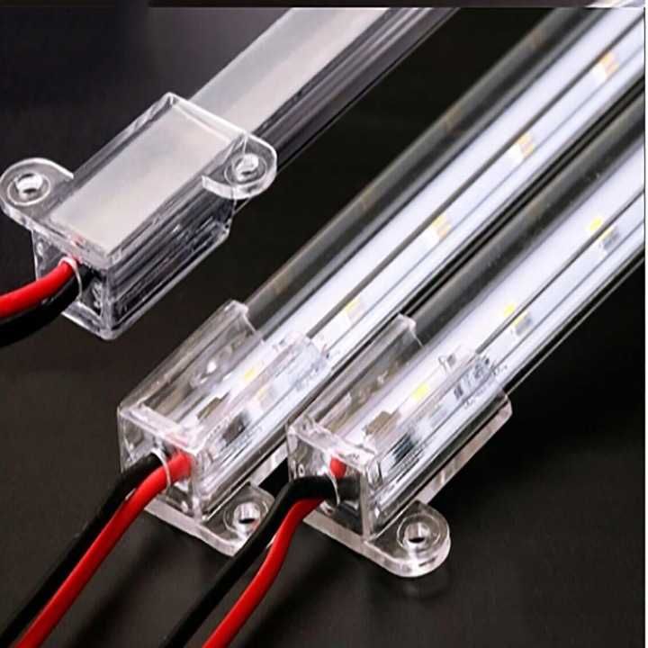 Listwa LED 50cm biała ZIMNA/NEUTRALNA zasilanie 230V bez zasilacza now