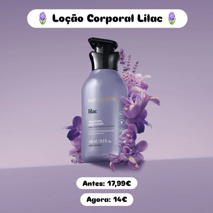 Loção Corporal Lilac