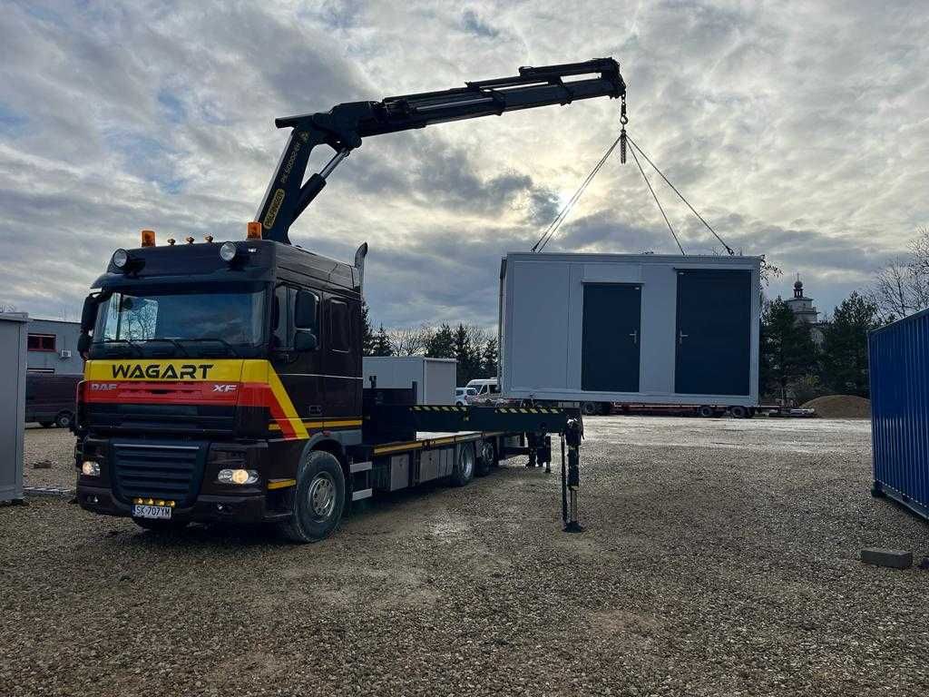 Transport HDS kontenery usługi HDS maszyny dźwigi lawety TANiO