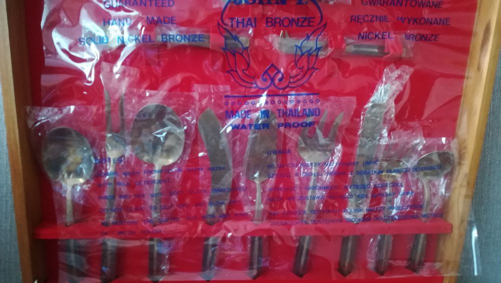 John T. Jewelery sztućce nikiel/brąz 154 cześci nie Gerlach