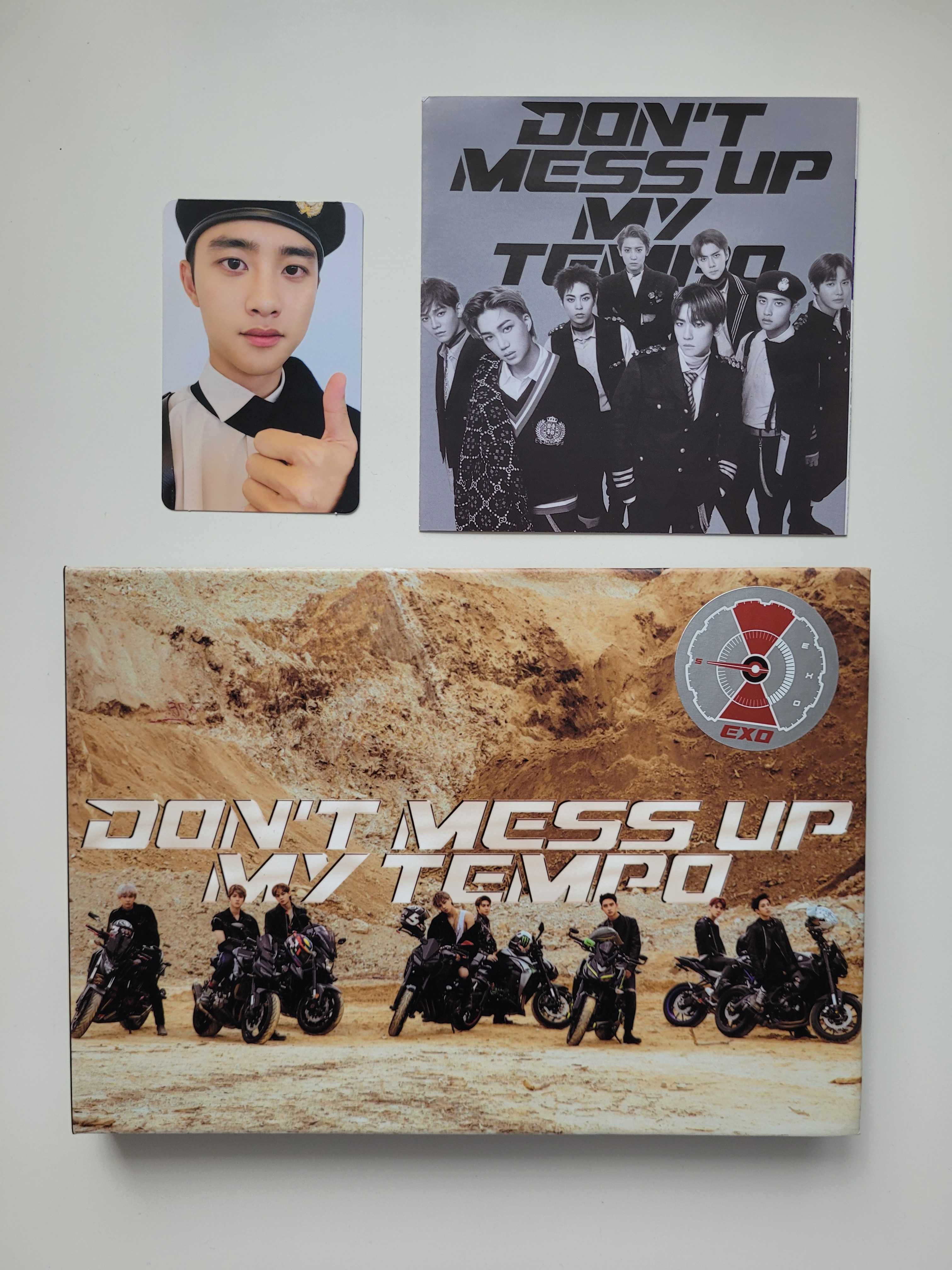 3 WERSJE! k-pop album exo don't mess up my tempo