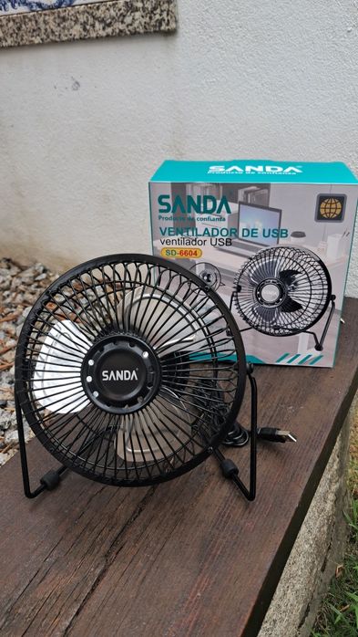 Ventilador de  mesa USB 12v ou 220v