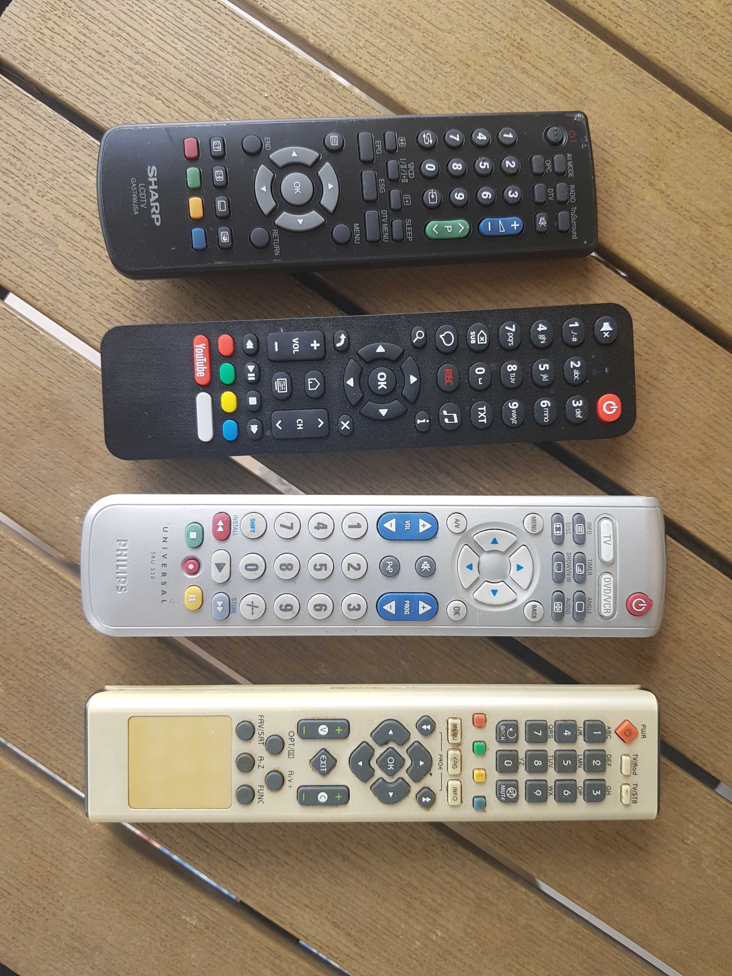 Pilot do TV - Sharp, Philips i inne