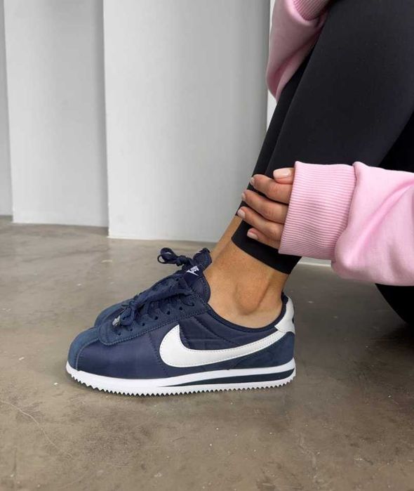 Кросівки Nike Cortez Blue/Navi premium