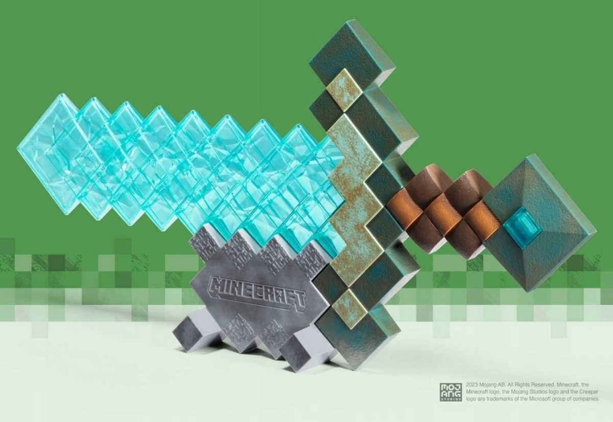 Minecraft diamentowy miecz replika kolekcjonerska 50cm dla gracza