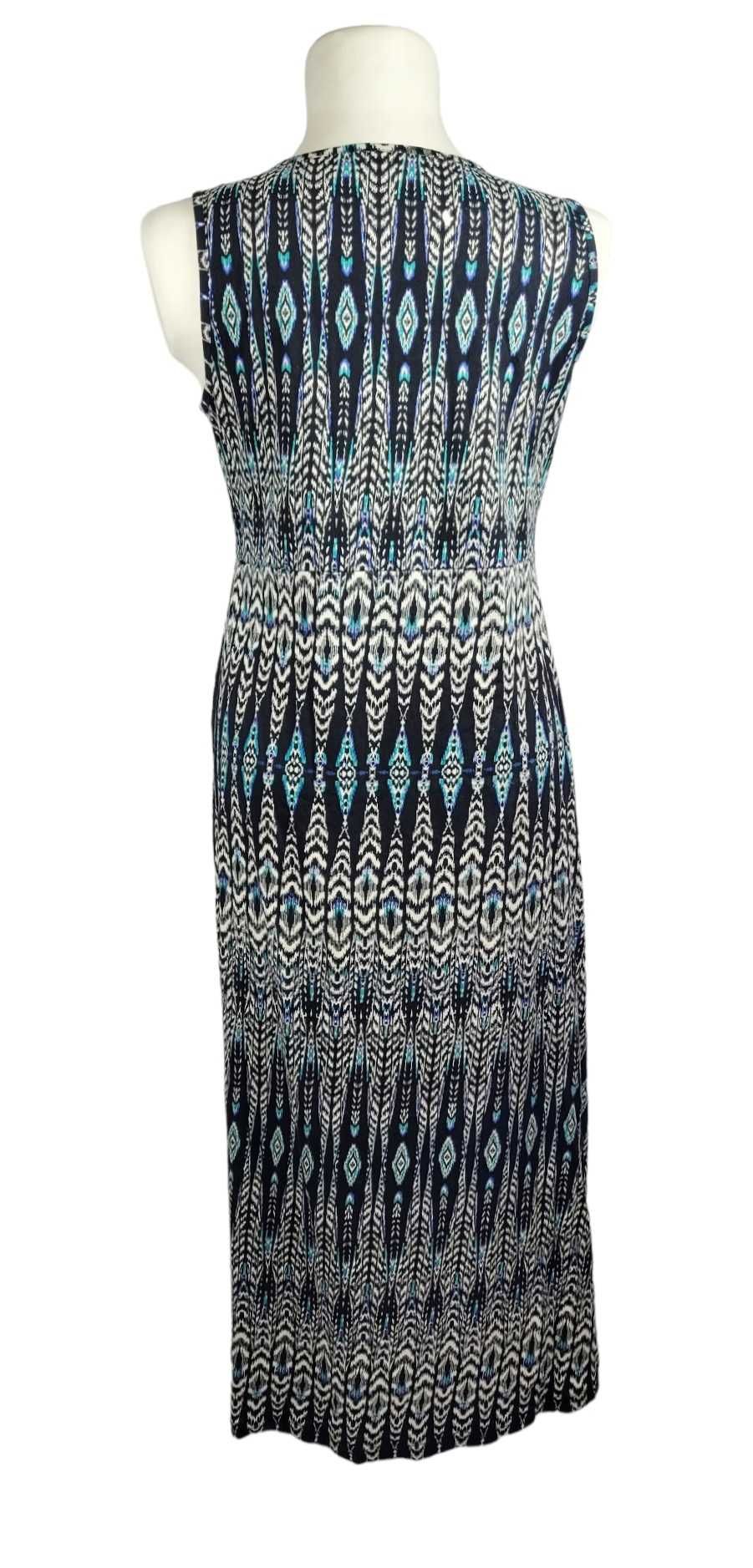 Nowa długa sukienka wzór 42,XL/44,XXL CELLBES maxi plus size na lato