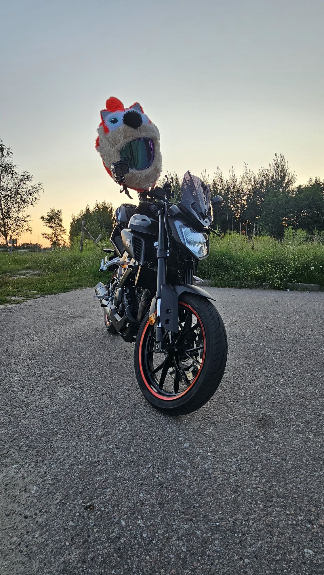 YAMAHA MT 125CC  ABS model Tech.Black 2017