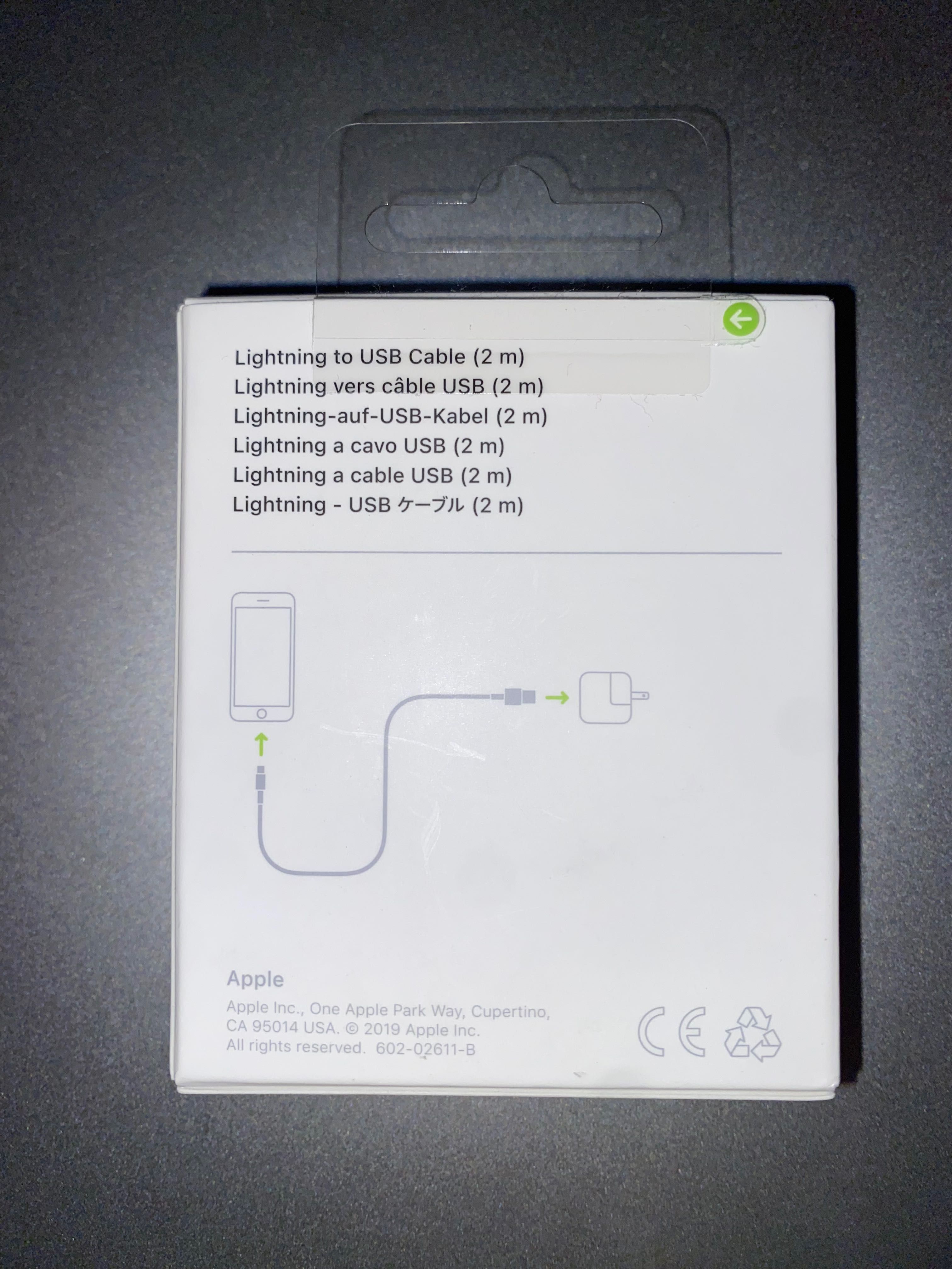 Kabel Apple Lightning na USB 2m MD819ZM/A Biały