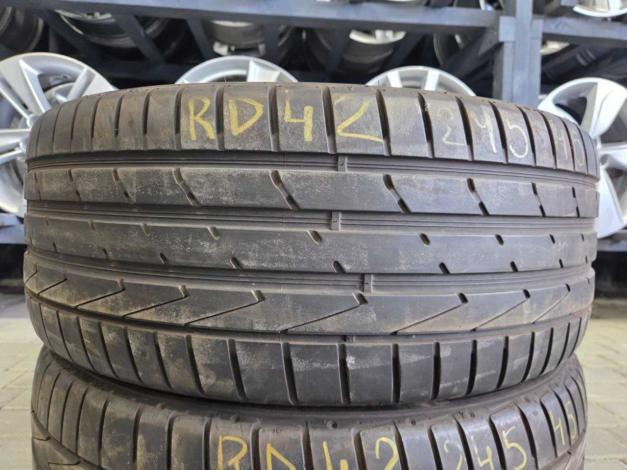 б/у шини літо 245/45 R19 Hankook ventus s1 evo2 RD42