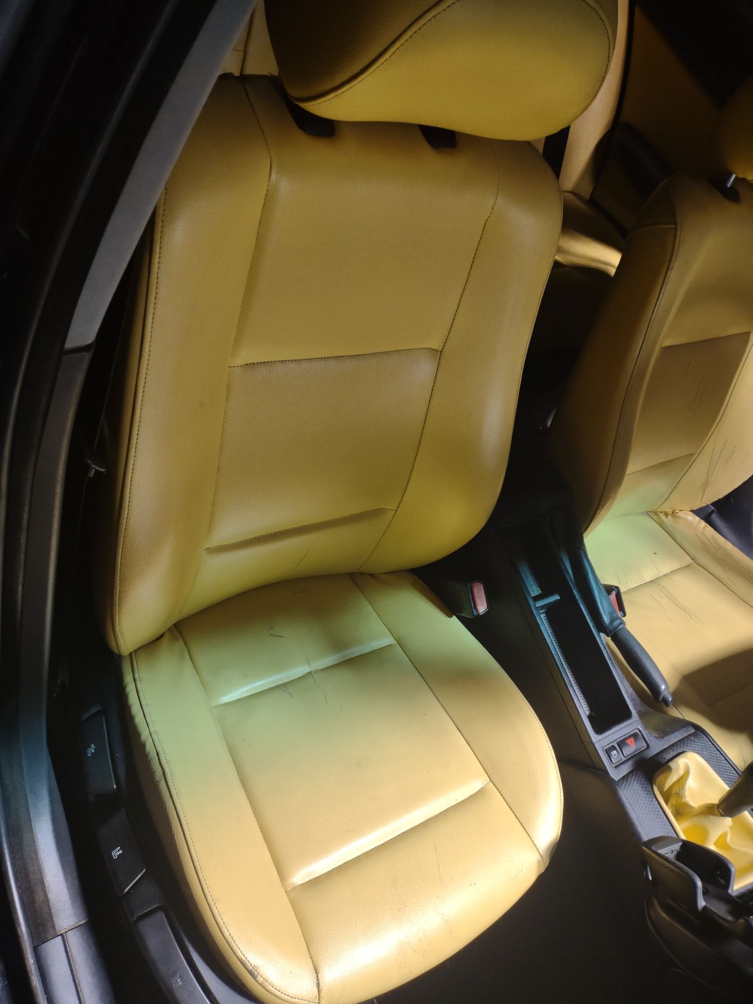 BMW E46 touring wnętrze fotele kanapa boczki środek skóra