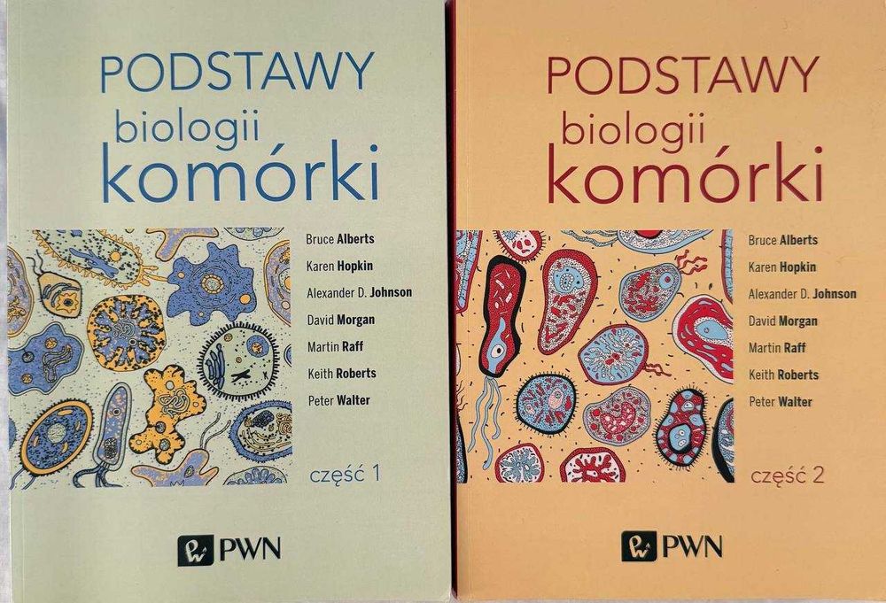 Podstawy biologii komórki. Bruce Alberts. Stan - jak nowe.Cena za dwie