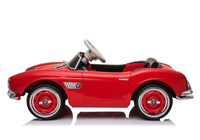 Auto Na Akumulator Bmw Retro Czerwone Lakierowane