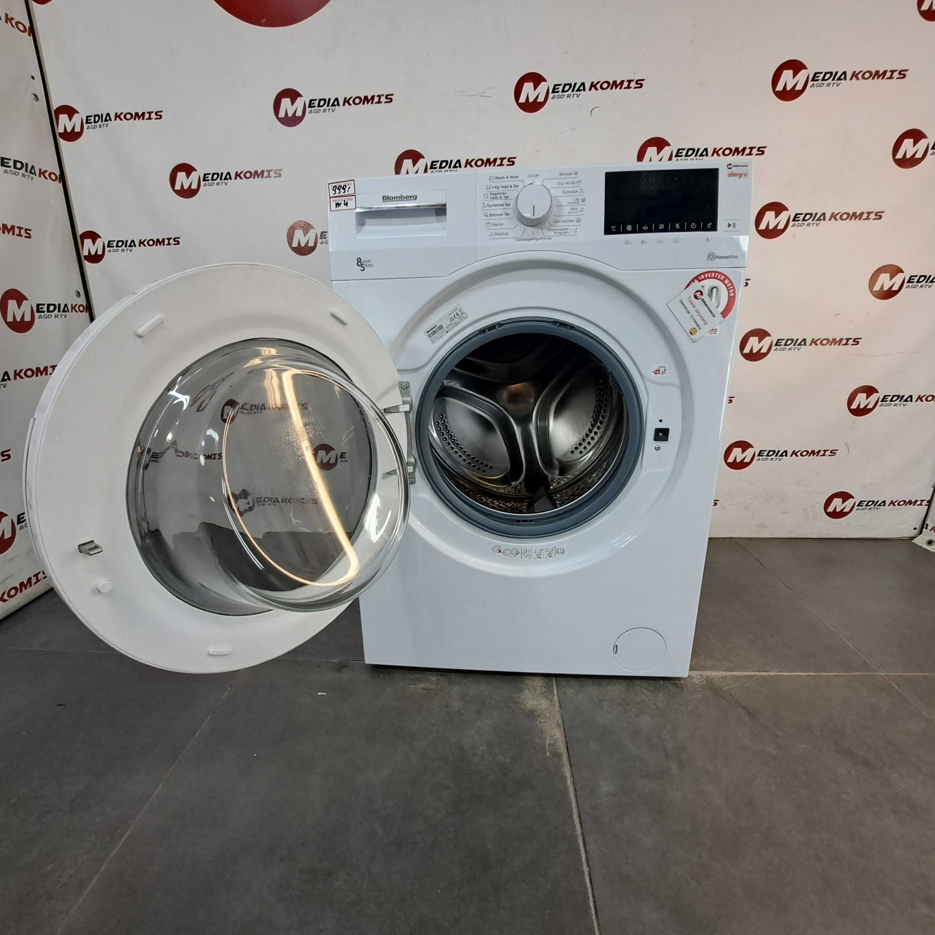 Pralko-Suszarka Blomberg BWD384W2 (12 m-scy gwar)KlasaC/8-5kg/1400 [4]
