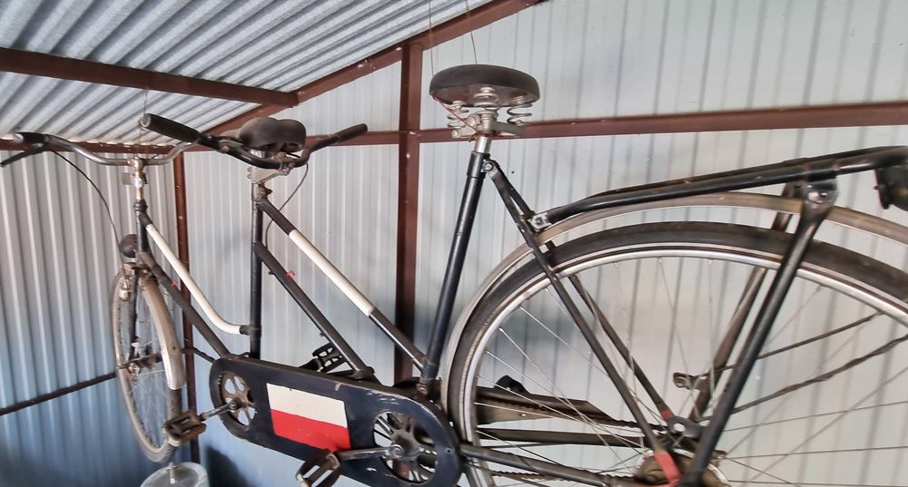 Rower tandem zabytek retro