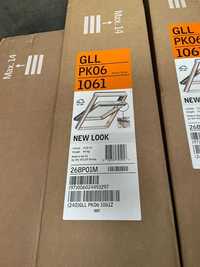 4X Okno Dachowe Velux Okno GLL PK06 1061 + kołnierz EDQ PK06 0000