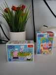 zestaw mini puzzli swinki peppy trefl