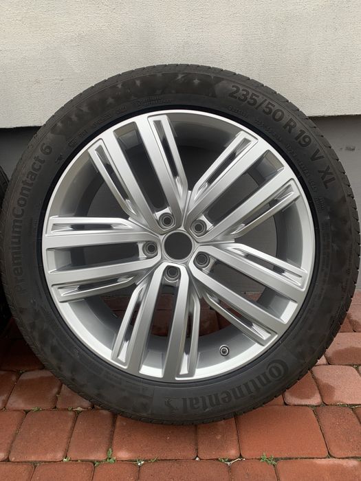 VW Tiguan II R-Line Alufelgi+opony premium Continental 23r 235/50r19