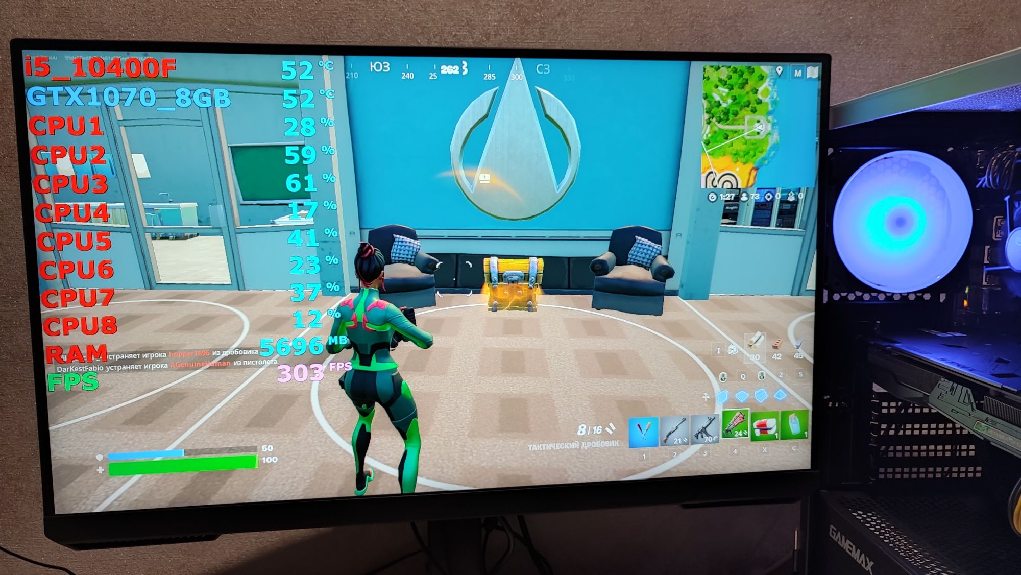 Игровой ПК DDR4 cs2 stalker2 gtaV fortnite rust farm Компьютер
