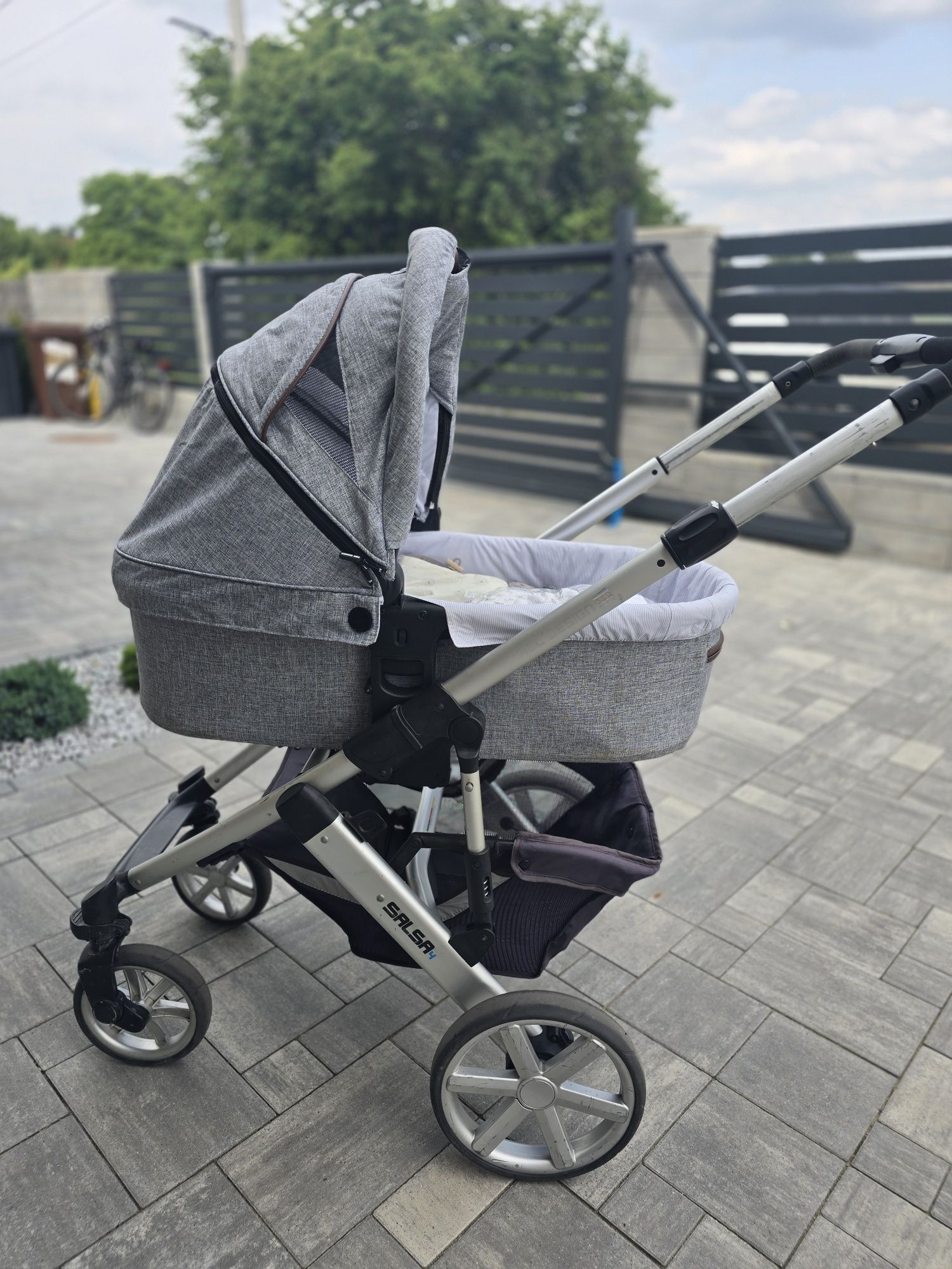 Zestaw 3 w 1 wózek ABC Design i nosidło cybex