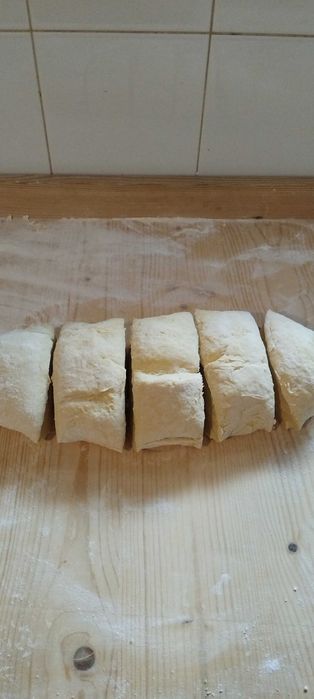 Makaron wiejski domowy.