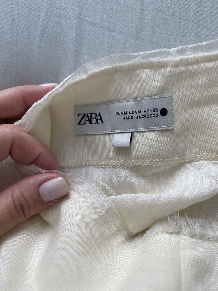 Спідниця Zara M льон