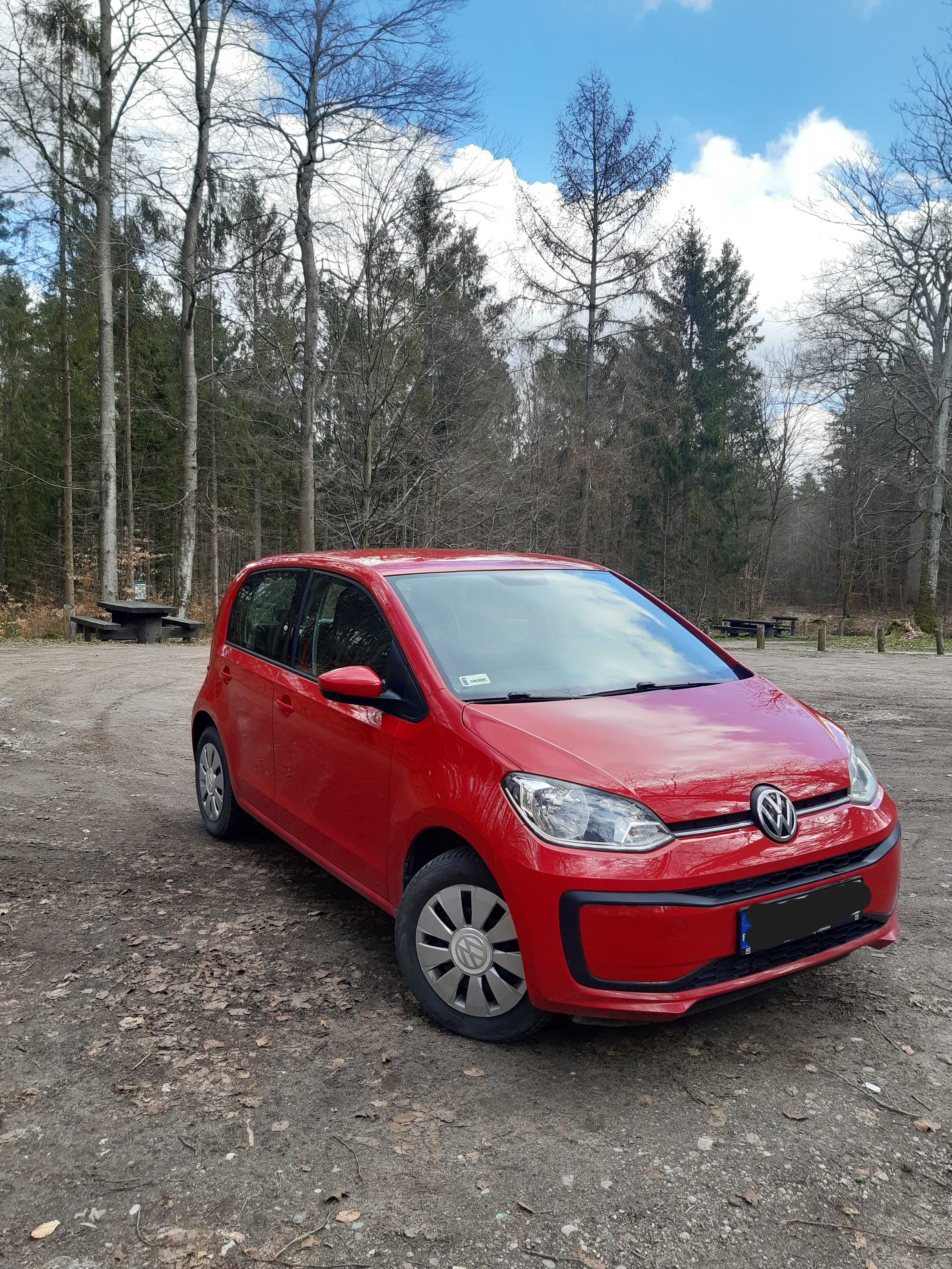Volkswagen Up! 2017r. 4-drzwiowy, 1.0 MPI, 61 tys km - stan idealny!